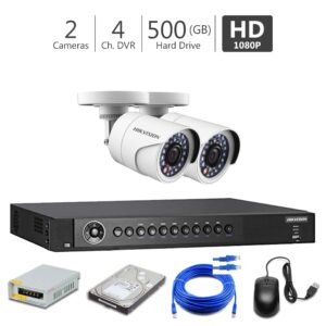 2 Full HD CCTV Camera Package